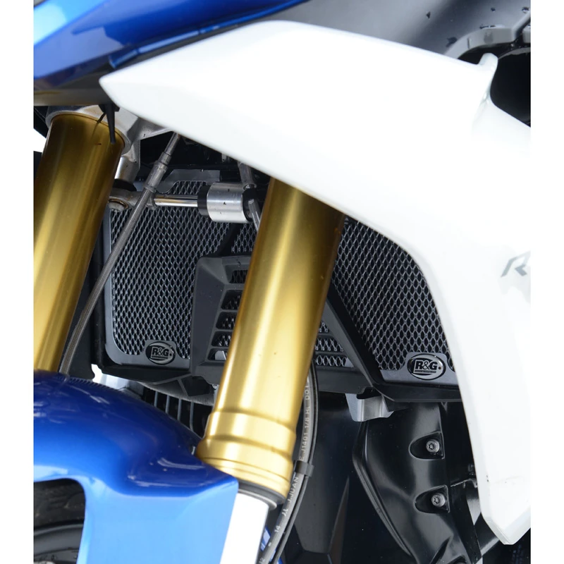 R&G RAD0196BK Radiator Guard For BMW R1200R / RS (2015-current) 4 R&G RAD0196BK Radiator Guard For BMW R1200R / RS (2015-current) - Image 4