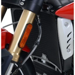 R&G RAD0202 Radiator Guard For Triumph Speed Triple R / S / RS (2016-) 8 R&G RAD0202 Radiator Guard For Triumph Speed Triple R / S / RS (2016-) -MotorVision Store rg rad0202 radiator guard image4
