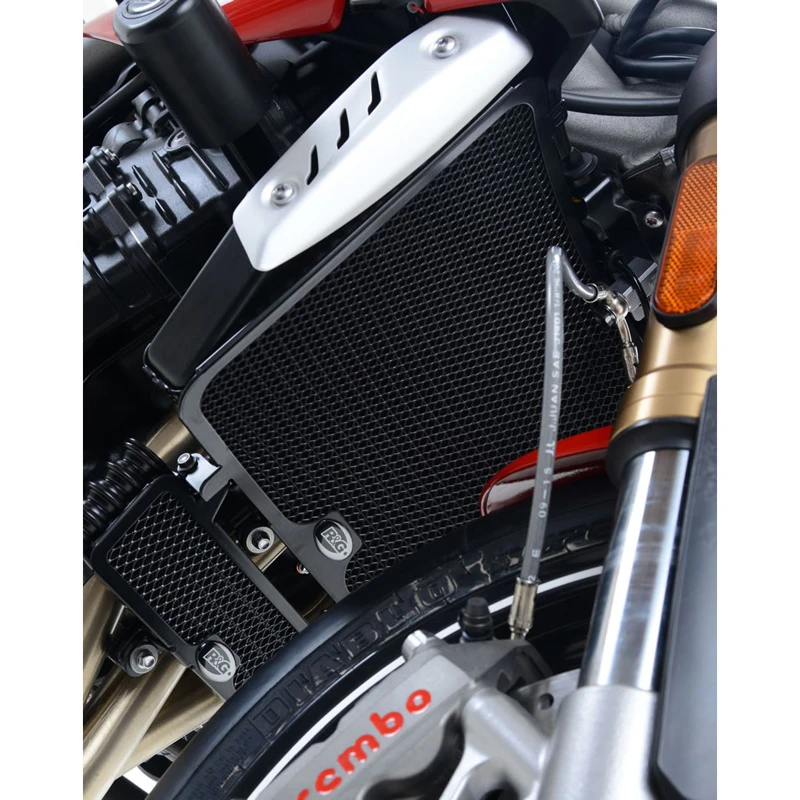 R&G RAD0202 Radiator Guard For Triumph Speed Triple R / S / RS (2016-) 1 R&G RAD0202 Radiator Guard For Triumph Speed Triple R / S / RS (2016-)