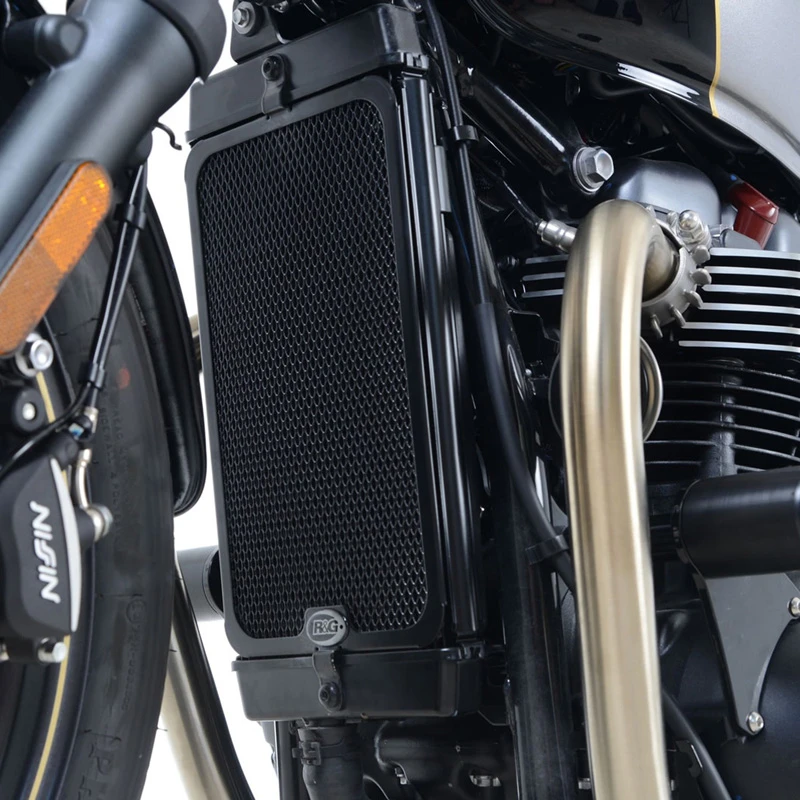 R&G RAD0204.P Radiator Guard Triumph Thruxton 1200 / R 16-up / Street Twin 2016 2 R&G RAD0204.P Radiator Guard Triumph Thruxton 1200 / R 16-up / Street Twin 2016 - Image 2