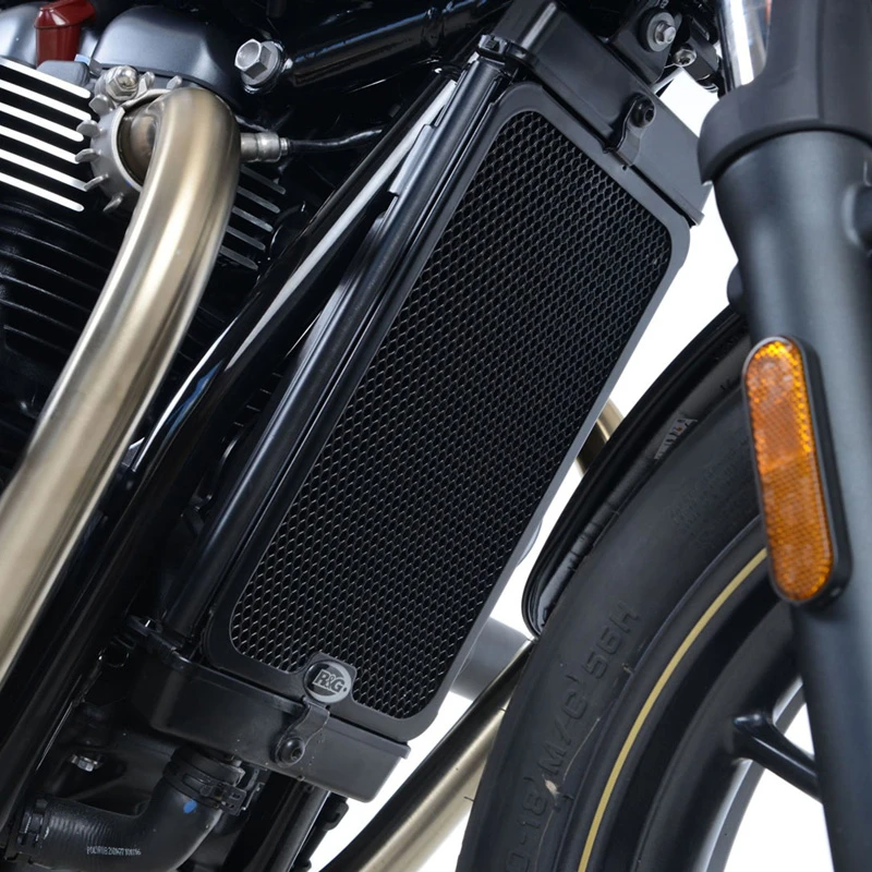 R&G RAD0204.P Radiator Guard Triumph Thruxton 1200 / R 16-up / Street Twin 2016 1 R&G RAD0204.P Radiator Guard Triumph Thruxton 1200 / R 16-up / Street Twin 2016