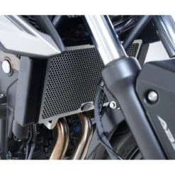 R&G RAD0206BK Radiator Guard, Black For Honda CB500F (2016-) -MotorVision Store rg rad0206bk radiator guard image4
