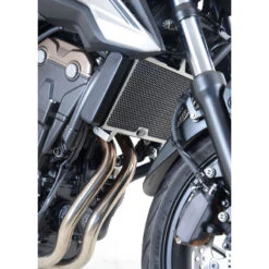 R&G RAD0206BK Radiator Guard, Black For Honda CB500F (2016-) -MotorVision Store rg rad0206bk radiator guard image5