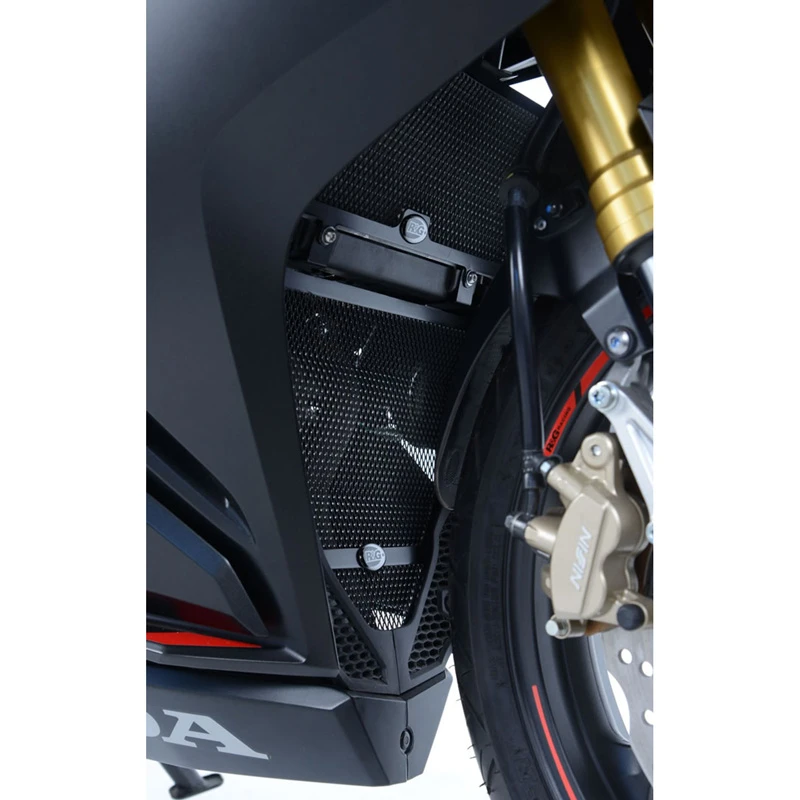 R&G RAD0213BK Radiator Guard, Black For Honda CBR250RR (2017-) 4 R&G RAD0213BK Radiator Guard, Black For Honda CBR250RR (2017-) - Image 4