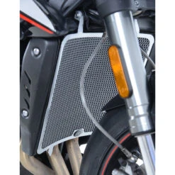 R&G RAD0219 Radiator Guard For Triumph Street Triple R/S/RS 765 (2018-) -MotorVision Store rg rad0219bk radiator guard black image3