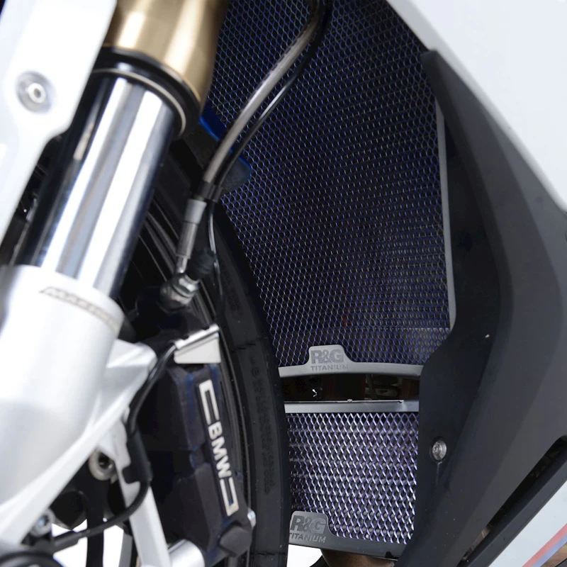 R&G RAD0247RACTI Titanium Racing Radiator Guard For BMW S1000RR (2019-) 1 R&G RAD0247RACTI Titanium Racing Radiator Guard For BMW S1000RR (2019-)