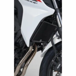 R&G Radiator Guard Black For Honda CB500F '13-up 7 R&G Radiator Guard Black For Honda CB500F '13-up -MotorVision Store rg radiator guard honda cb500f 03