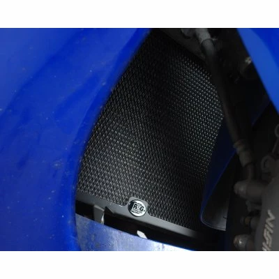 R&G Radiator Guard Black For Honda CBR1100XX Blackbird '01-'07 3 R&G Radiator Guard Black For Honda CBR1100XX Blackbird '01-'07 - Image 3