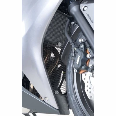 R&G Radiator Guard Black For Honda CBR500R 3 R&G Radiator Guard Black For Honda CBR500R - Image 3