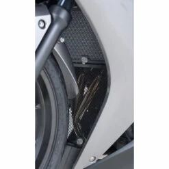 R&G Radiator Guard Black For Honda CBR500R 8 R&G Radiator Guard Black For Honda CBR500R -MotorVision Store rg radiator guard honda cbr500r 03