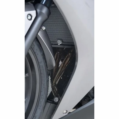 R&G Radiator Guard Black For Honda CBR500R 4 R&G Radiator Guard Black For Honda CBR500R - Image 4