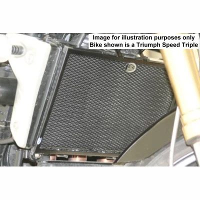 R&G Radiator Guard Titanium For Honda CBR1000RR '08-'12 1 R&G Radiator Guard Titanium For Honda CBR1000RR '08-'12
