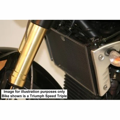 R&G Radiator Guard Titanium For Honda CBR1000RR '08-'12 2 R&G Radiator Guard Titanium For Honda CBR1000RR '08-'12 - Image 2