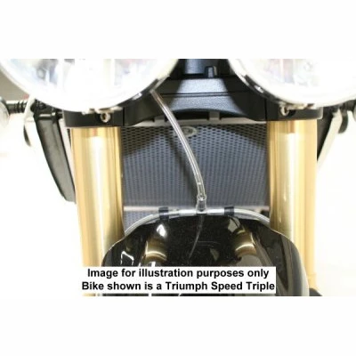 R&G Radiator Guard Titanium For Honda CBR1000RR '08-'12 3 R&G Radiator Guard Titanium For Honda CBR1000RR '08-'12 - Image 3