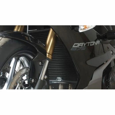 R&G RAD0145.BK Radiator Guard, Black For Triumph 675 Daytona (2013-current) 2 R&G RAD0145.BK Radiator Guard, Black For Triumph 675 Daytona (2013-current) - Image 2
