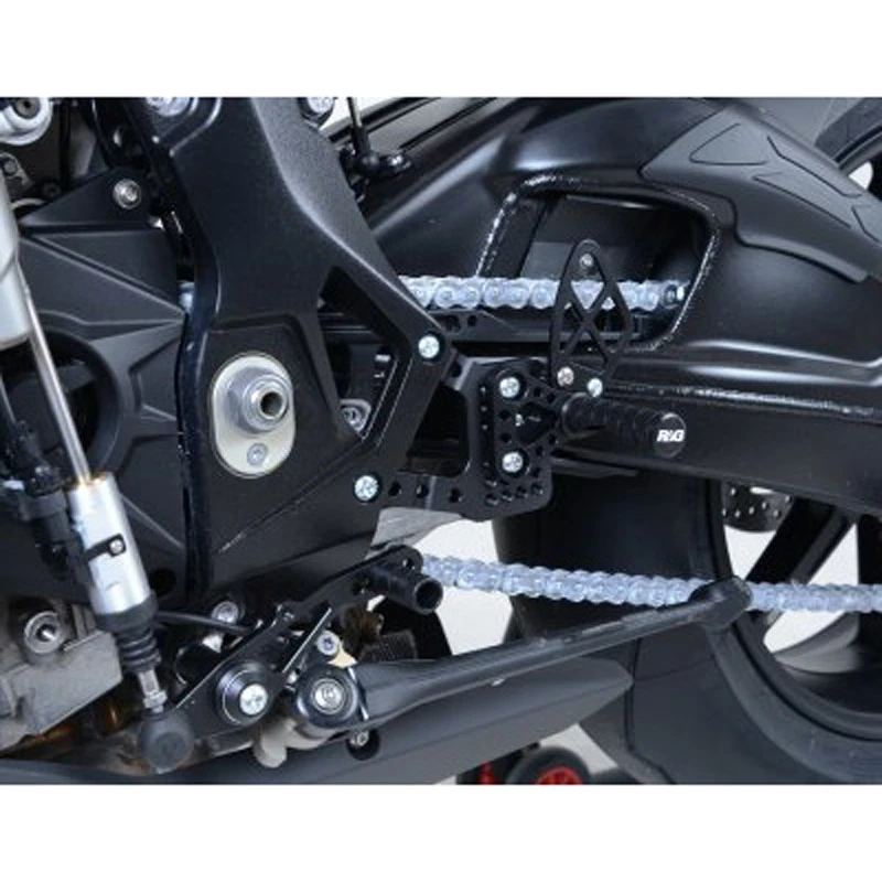 R&G RSET26BK Road & Race Shift Adjustable Rearsets For S1000RR (2015-current) 2 R&G RSET26BK Road & Race Shift Adjustable Rearsets For S1000RR (2015-current) - Image 2