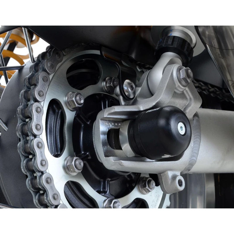 R&G SP0071BK Swingarm Protectors Triumph Thruxton 1200 / R 16-up / Street Twin 2016 5 R&G SP0071BK Swingarm Protectors Triumph Thruxton 1200 / R 16-up / Street Twin 2016 - Image 5