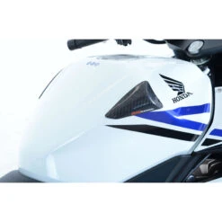 R&G TS0034C Carbon Fiber Tank Sliders For Honda CBR500R (2016-) -MotorVision Store rg ts0034c carbon fiber tank sliders image5