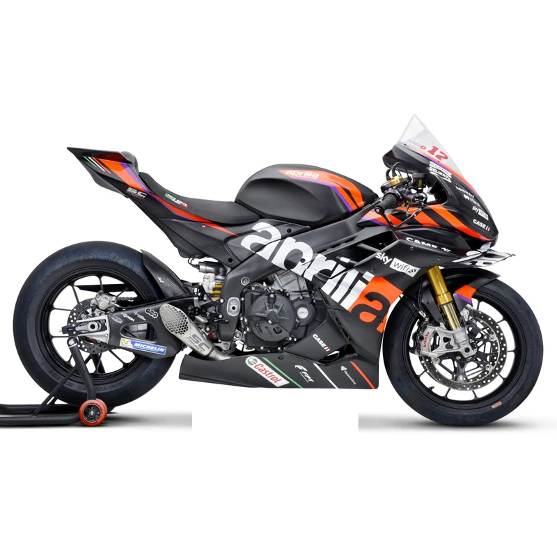 SC-Project A27-GP22-R GP-22 Slip-on Exhaust For Aprilia RSV4 / Tuono V4 '21- 2 SC-Project A27-GP22-R GP-22 Slip-on Exhaust For Aprilia RSV4 / Tuono V4 '21- - Image 2