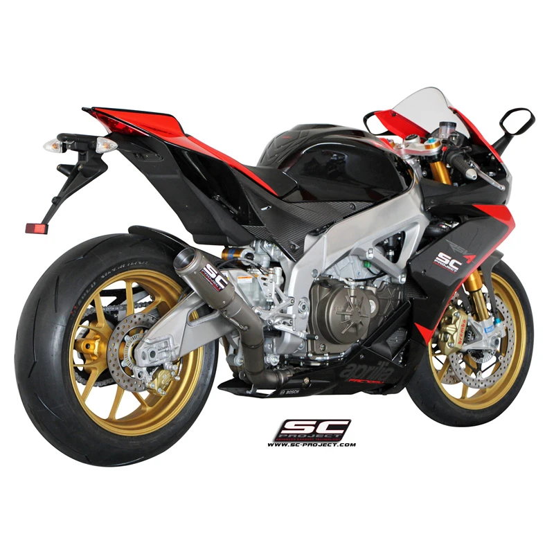 SC-Project A04-36C CR-T Exhaust For Aprilia RSV4 Models (2009-2014) 2 SC-Project A04-36C CR-T Exhaust For Aprilia RSV4 Models (2009-2014) - Image 2