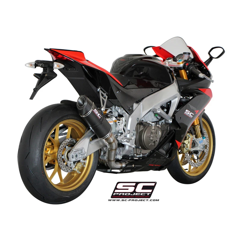 SC-Project A04-40C Oval Racing Exhaust For Aprilia RSV4 Models (2009-2014) 2 SC-Project A04-40C Oval Racing Exhaust For Aprilia RSV4 Models (2009-2014) - Image 2