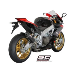 SC-Project A04-40C Oval Racing Exhaust For Aprilia RSV4 Models (2009-2014) 6 SC-Project A04-40C Oval Racing Exhaust For Aprilia RSV4 Models (2009-2014) -MotorVision Store sc project a04 40c oval racing exhaust image3