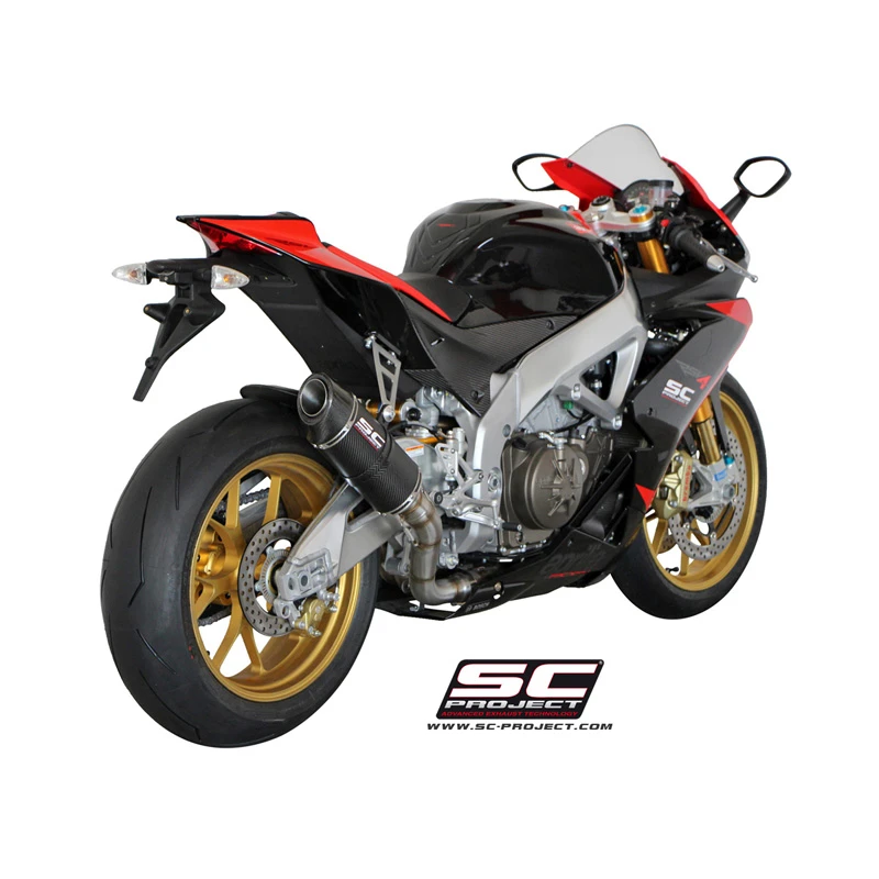 SC-Project A04-40C Oval Racing Exhaust For Aprilia RSV4 Models (2009-2014) 3 SC-Project A04-40C Oval Racing Exhaust For Aprilia RSV4 Models (2009-2014) - Image 3