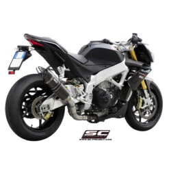 SC-Project A06-12CM Oval Exhaust For Aprilia Tuono V4 R (2011-2014)