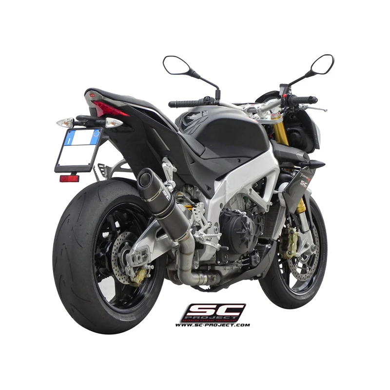 SC-Project A06-12CM Oval Exhaust For Aprilia Tuono V4 R (2011-2014) 5 SC-Project A06-12CM Oval Exhaust For Aprilia Tuono V4 R (2011-2014) - Image 5