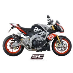 SC-Project A07-T40FTC Matte Carbon Oval Exhaust Aprilia Tuono V4 1100 Factory (2015-2016)