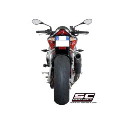 SC-Project A07-T40FTC Matte Carbon Oval Exhaust Aprilia Tuono V4 1100 Factory (2015-2016) -MotorVision Store sc project a07 t40ftc matte carbon oval exhaust image4