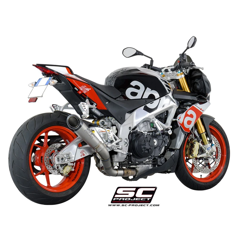 SC-Project A07-T41T S1 Exhaust For Aprilia Tuono V4 1100 Factory (2015-2016) 4 SC-Project A07-T41T S1 Exhaust For Aprilia Tuono V4 1100 Factory (2015-2016) - Image 4