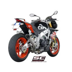 SC-Project A07-T41T S1 Exhaust For Aprilia Tuono V4 1100 Factory (2015-2016) 10 SC-Project A07-T41T S1 Exhaust For Aprilia Tuono V4 1100 Factory (2015-2016) -MotorVision Store sc project a07 t41t s1 exhaust tuono image5