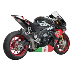 SC-Project A15-40FTC Oval Matte Carbon Racing Exhaust Aprilia RSV4 RF / RR (2015-2016)