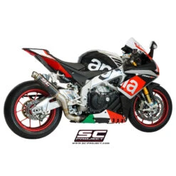 SC-Project A15-65C GP65 Exhaust For Aprilia RSV4 RF / RR (2015-2016) -MotorVision Store sc project a15 65c gp65 exhaust image4