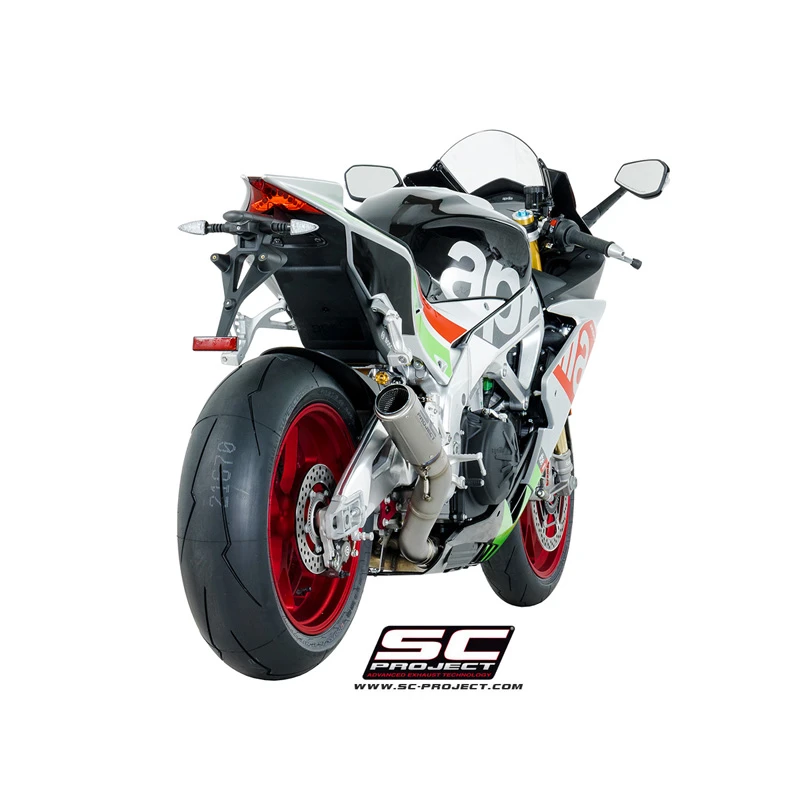SC-Project A16-36C CR-T Exhaust For Aprilia RSV4 RF / RR, Tuono V4 1100 (2017-2019) 2 SC-Project A16-36C CR-T Exhaust For Aprilia RSV4 RF / RR, Tuono V4 1100 (2017-2019) - Image 2
