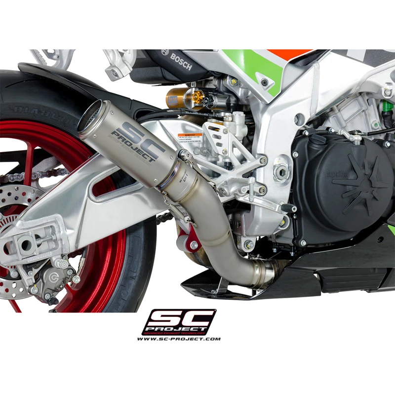 SC-Project A16-36C CR-T Exhaust For Aprilia RSV4 RF / RR, Tuono V4 1100 (2017-2019) 3 SC-Project A16-36C CR-T Exhaust For Aprilia RSV4 RF / RR, Tuono V4 1100 (2017-2019) - Image 3