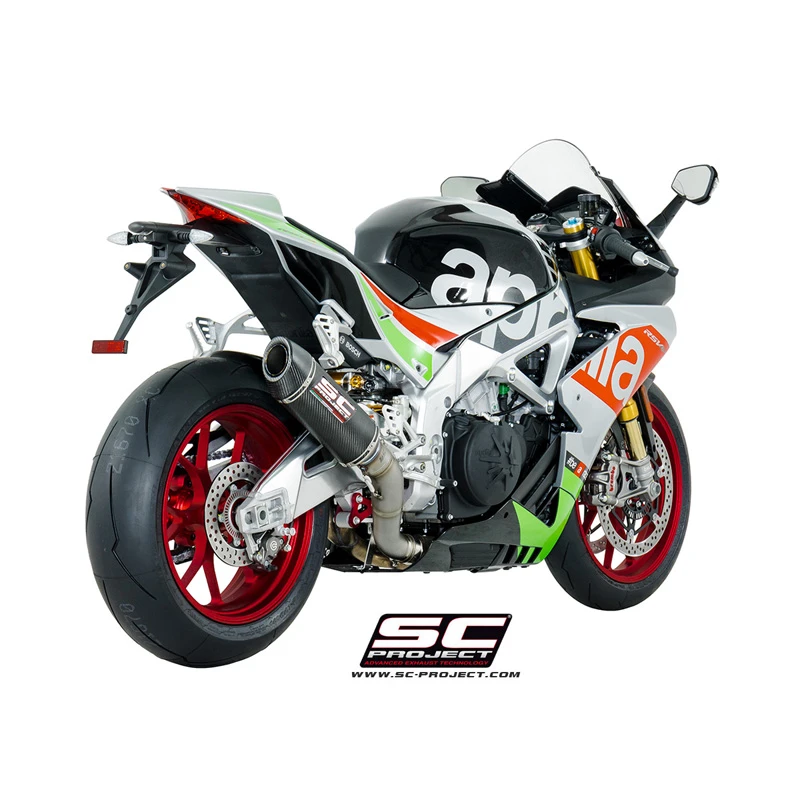 SC-Project A16-40FTC Oval Racing Exhaust For Aprilia RSV4 RF / RR, Tuono V4 1100 (2017-) 3 SC-Project A16-40FTC Oval Racing Exhaust For Aprilia RSV4 RF / RR, Tuono V4 1100 (2017-) - Image 3