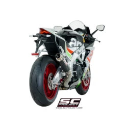SC-Project A16-65C GP65 Exhaust For Aprilia RSV4 RF / RR, Tuono V4 1100 (2017-2019) 8 SC-Project A16-65C GP65 Exhaust For Aprilia RSV4 RF / RR, Tuono V4 1100 (2017-2019) -MotorVision Store sc project a16 65c gp65 exhaust image3