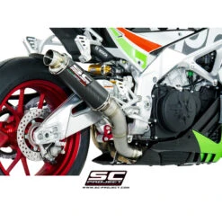SC-Project A16-65C GP65 Exhaust For Aprilia RSV4 RF / RR, Tuono V4 1100 (2017-2019) 10 SC-Project A16-65C GP65 Exhaust For Aprilia RSV4 RF / RR, Tuono V4 1100 (2017-2019) -MotorVision Store sc project a16 65c gp65 exhaust image5