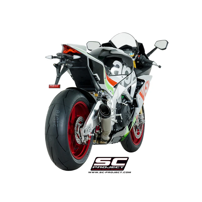 SC-Project A16-LT41T S1 Low Mount Exhaust For Aprilia RSV4 RF / RR, Tuono V4 1100 (2017-) 2 SC-Project A16-LT41T S1 Low Mount Exhaust For Aprilia RSV4 RF / RR, Tuono V4 1100 (2017-) - Image 2