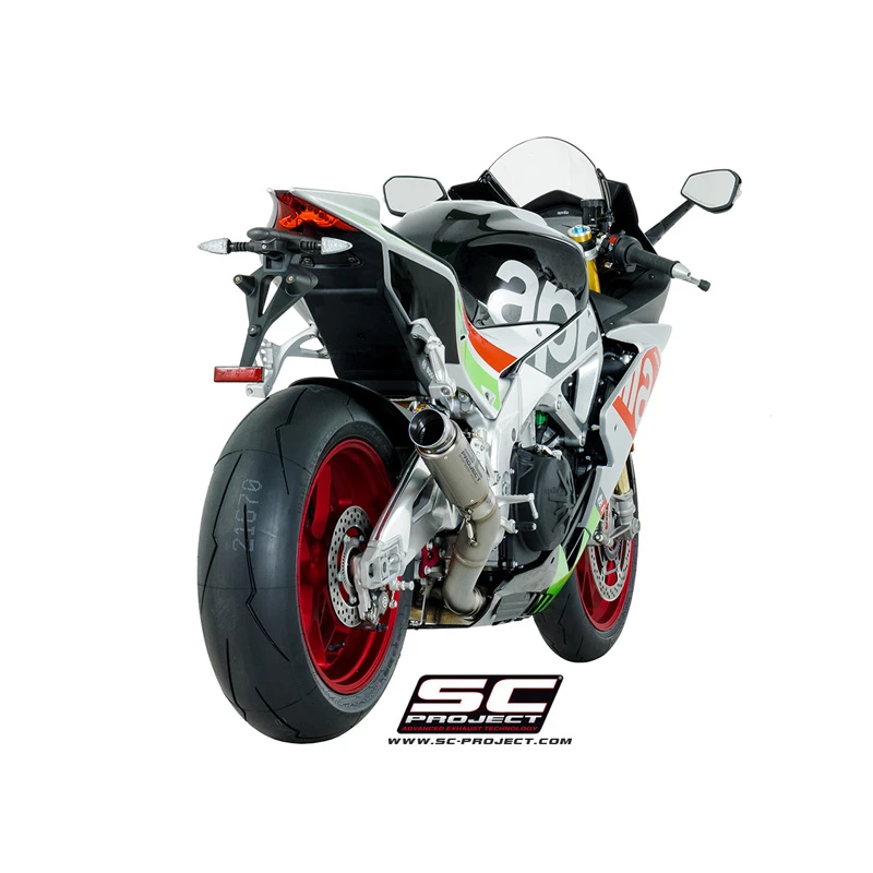 SC-Project A16-T70T GP70-R Exhaust For Aprilia RSV4 RF / RR, Tuono V4 1100 (2017-) 5 SC-Project A16-T70T GP70-R Exhaust For Aprilia RSV4 RF / RR, Tuono V4 1100 (2017-) - Image 5