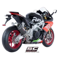 SC-Project A16-T90 SC1-R Slip-on Exhaust For Aprilia RSV4 / Tuono V4 1100 (2017-) 24 SC-Project A16-T90 SC1-R Slip-on Exhaust For Aprilia RSV4 / Tuono V4 1100 (2017-) -MotorVision Store sc project a16 t90 sc1 r slip on exhaust image11