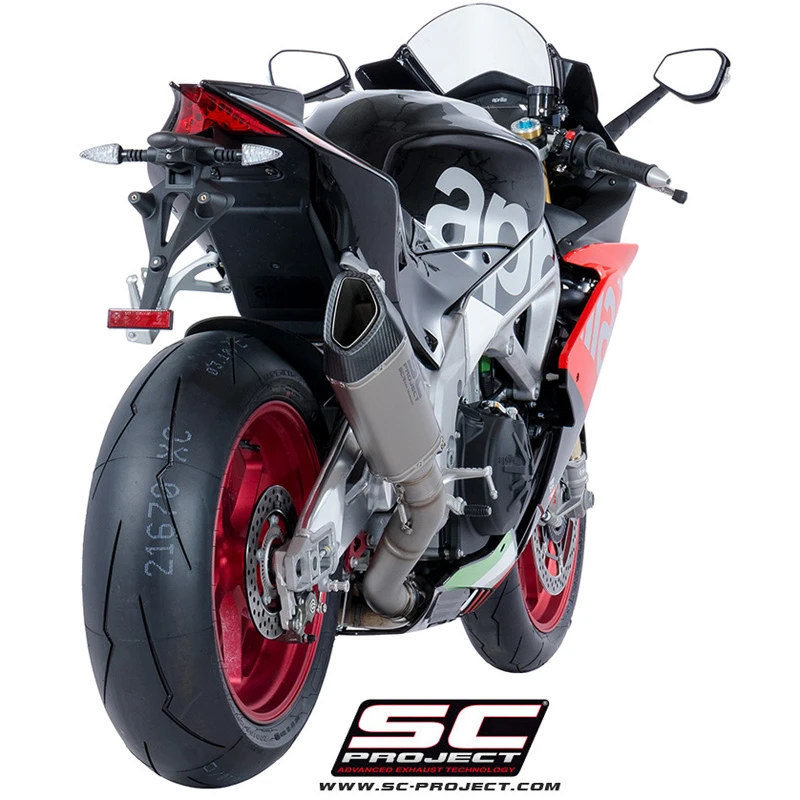 SC-Project A16-T90 SC1-R Slip-on Exhaust For Aprilia RSV4 / Tuono V4 1100 (2017-) 14 SC-Project A16-T90 SC1-R Slip-on Exhaust For Aprilia RSV4 / Tuono V4 1100 (2017-) - Image 14