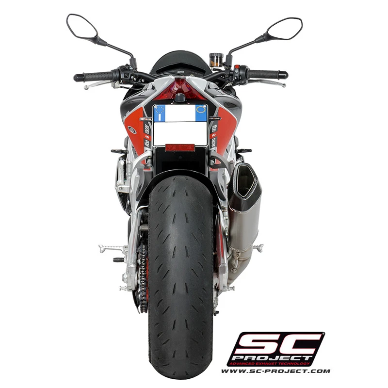 SC-Project A16-T90 SC1-R Slip-on Exhaust For Aprilia RSV4 / Tuono V4 1100 (2017-) 7 SC-Project A16-T90 SC1-R Slip-on Exhaust For Aprilia RSV4 / Tuono V4 1100 (2017-) - Image 7