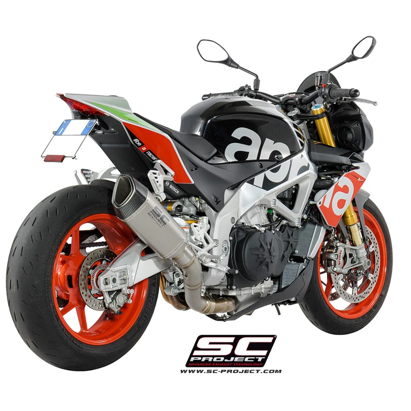 SC-Project A16-T90 SC1-R Slip-on Exhaust For Aprilia RSV4 / Tuono V4 1100 (2017-) 8 SC-Project A16-T90 SC1-R Slip-on Exhaust For Aprilia RSV4 / Tuono V4 1100 (2017-) - Image 8