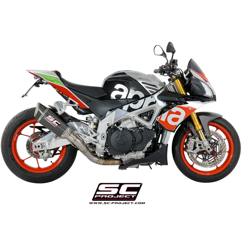 SC-Project A16-T90 SC1-R Slip-on Exhaust For Aprilia RSV4 / Tuono V4 1100 (2017-) 1 SC-Project A16-T90 SC1-R Slip-on Exhaust For Aprilia RSV4 / Tuono V4 1100 (2017-)