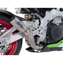 SC-Project A18-HT36TR CR-T Slip-on Exhaust, Titanium For Aprilia RSV4 RR/RF '18-'20