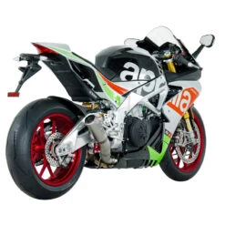SC-Project A18-LT36TR CR-T Slip-on Exhaust, Titanium For Aprilia RSV4 RF/RR / Tuono V4 -MotorVision Store sc project a18 lt36tr cr t slip on exhaust image4