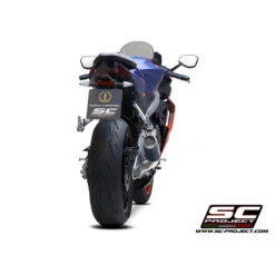 SC-Project A23-AC36CR CR-T Full Exhaust, Carbon Fiber For Aprilia RS/Tuono 660 (2020-) -MotorVision Store sc project a23 ac36cr cr t full exhaust image6